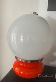 Lampada da tavolo vintage in stile space age