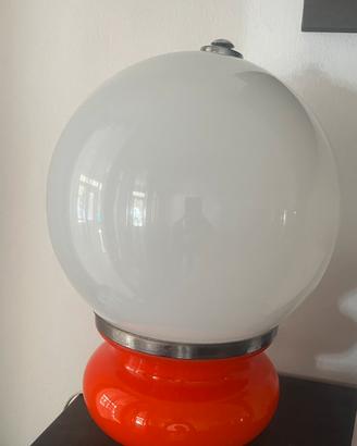 Lampada da tavolo vintage in stile space age