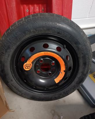 ruotino di scorta fiat 500