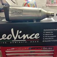 Terminale di scarico Leovince Factory s Titanio r1