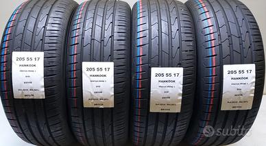 4 GOMME 205 55 17 HANKOOK BR1534