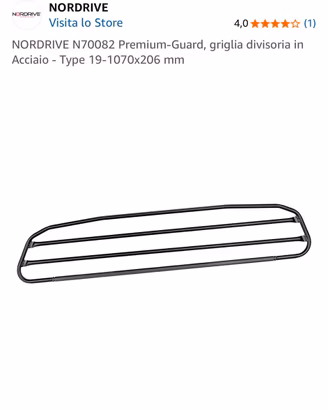 Griglia nordrive type 19 per tcross e altre auto