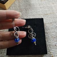Orecchini pendenti in argento 