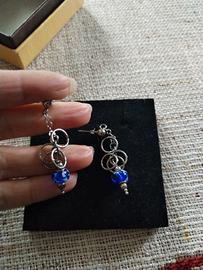 Orecchini pendenti in argento 