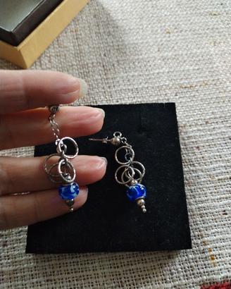 Orecchini pendenti in argento 