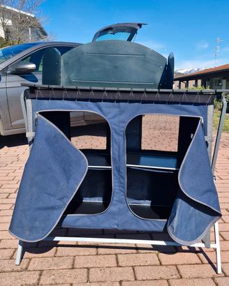 Mobiletto sotto fornello da campeggi Nova