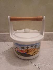 Biscottiera in ceramica