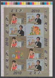 Europa CEPT 2010 NAGORNO  minifoglio ND