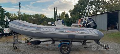 Gommone+motore+carrello