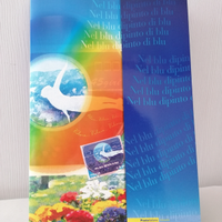 Folder francobolli nel Blu dipinto di blu