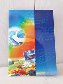 Folder francobolli nel Blu dipinto di blu