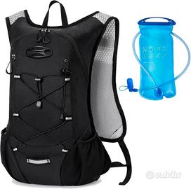 Zaino Idratazione Gilet Multifunzione 5L Impermeab