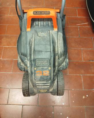 taglia erba elettrico  black +decker 1000kw 32 cm