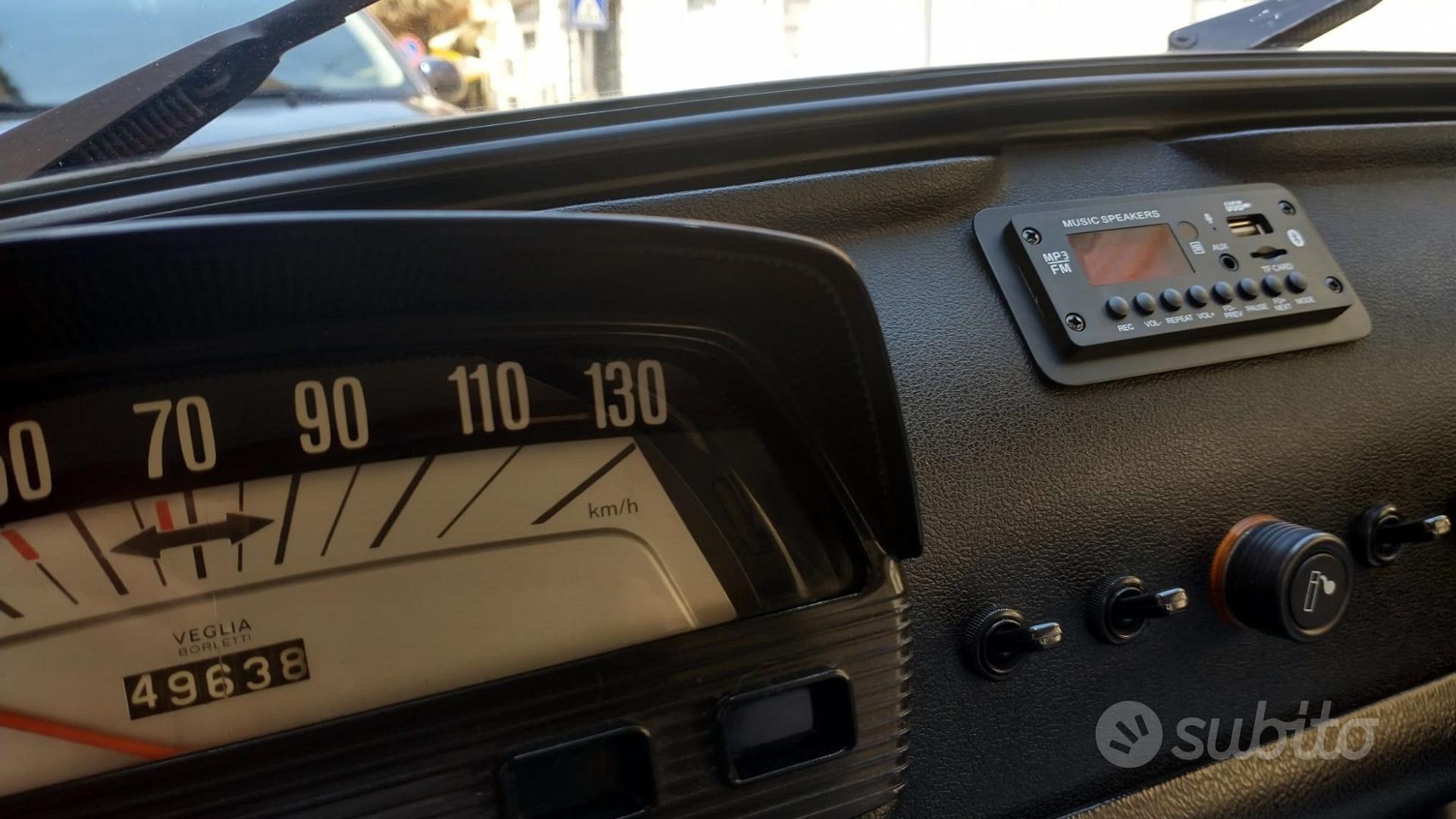 FIAT 500 Epoca. AUTORADIO USB/TF/FM/AUX/BLUETOOTH - Accessori Auto In  vendita a Napoli