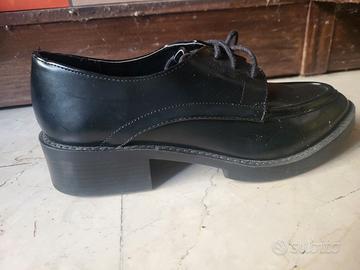 Scarpe Francesine Zara nere lucide
