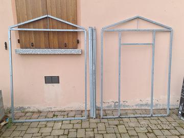 STRUTTURA IN TUBOLARE ZINCATO 20X20 CASETTA BIMBI