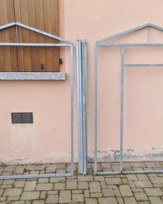 STRUTTURA IN TUBOLARE ZINCATO 20X20 CASETTA BIMBI