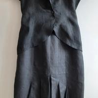 Completo gonna nero elegante Rocco Barocco Vintage