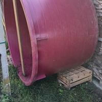 tinozza in plastica per vino da 1500 lt