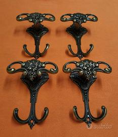 SET 4 APPENDIABITI CLASSICI IN METALLO