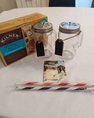 Set bicchieri Kilner per 2