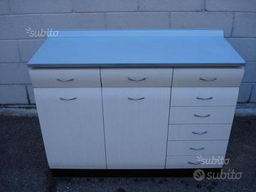 Mobiletto cucina in formica vintage