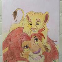 Disegno a colori "il re leone" ?