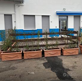 Dehor  pedana per bar ristorante