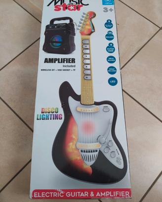 Giocattolo chitarra elettrica con amplificatore