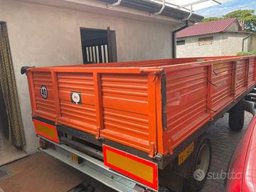 Rimorchio agricolo 2x4 m - Portata 50 q.li