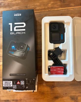 Action Cam Go Pro 12 hero black usata una volta