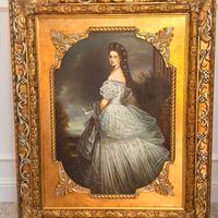 🖼️ Quadro classico con cornice in legno – dipinto