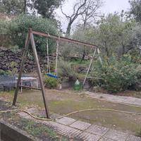 altalena di ferro 3 posti
