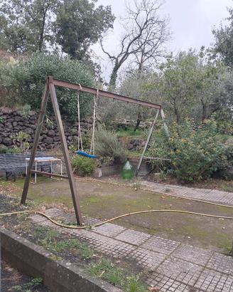 altalena di ferro 3 posti