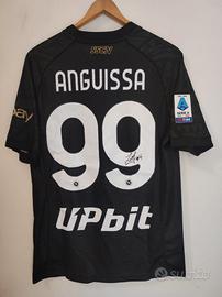 Maglia calcio SSC Napoli autografata, originale