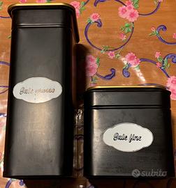 Barattoli in metallo