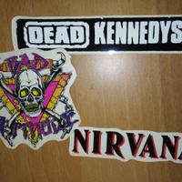 Nirvana Dead Dennedys adesivi vintage