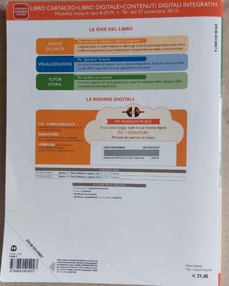 LIBRO DI STORIA SVOLTE 2 ISBN: 9788842404927