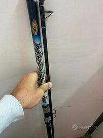 Canna ripartita surfcasting in carbonio Tubertini