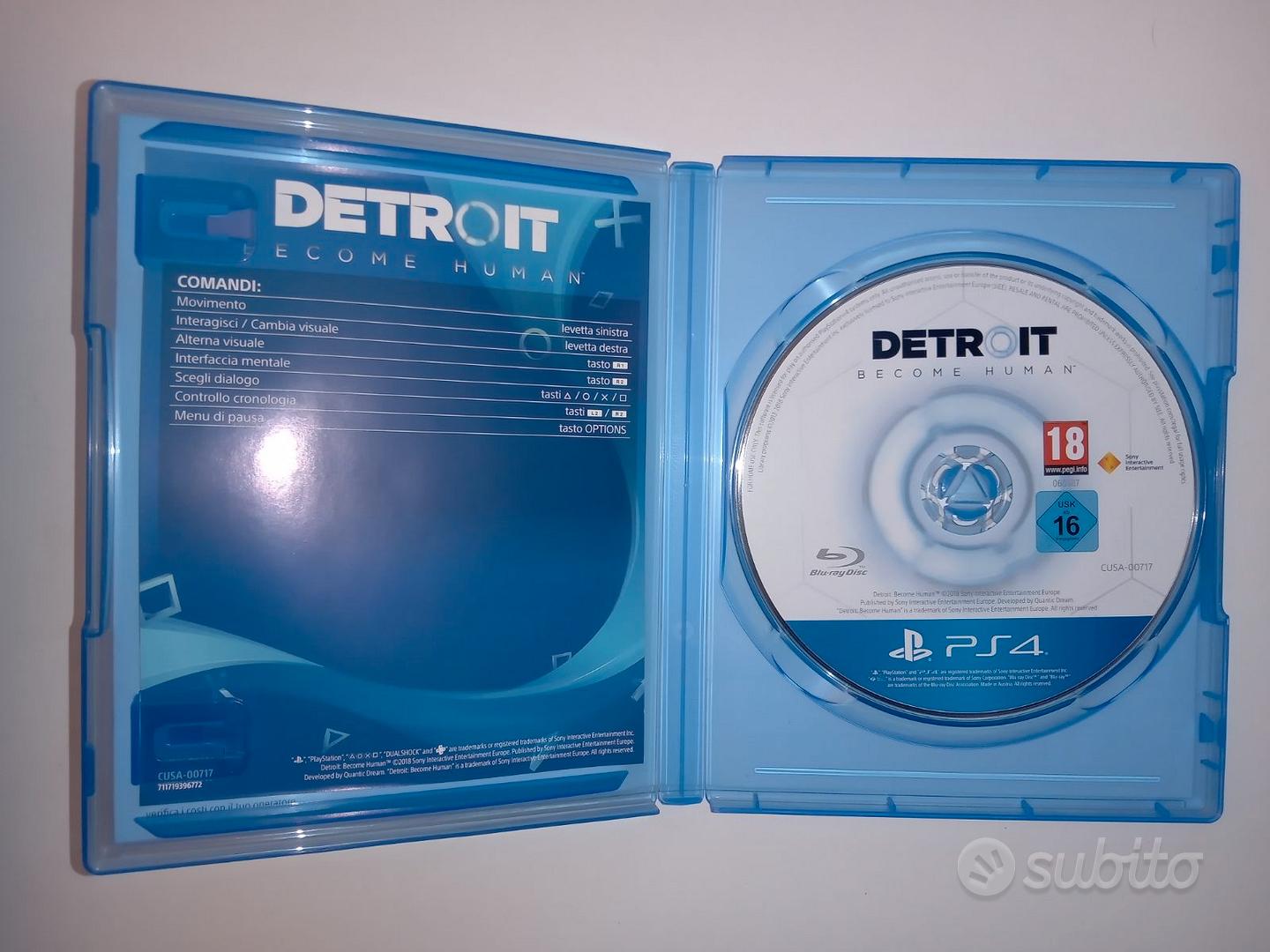 PS4 Detroit Become Human S C A M B I O - Console e Videogiochi In