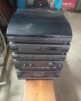 impianto stereo anni 1990 