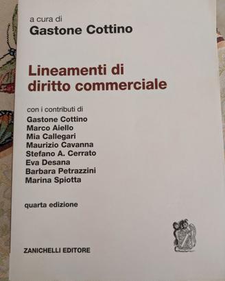 LIBRO LINEAMENTI DI DIRITTO COMMERCIALE GASTONE 