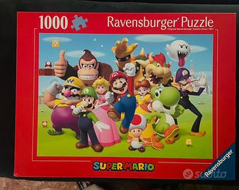Puzzle Super Mario Ravensburger 1000 pezzi nuovo