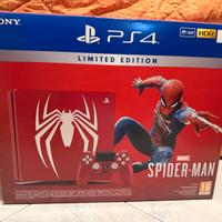 ps4 slim spiderman 