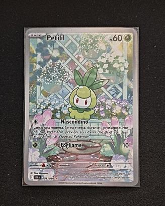Pokemon Carta Petilil BLK 091