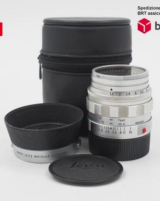 LEICA SUMMILUX M 50 F1.4 WETZLAR SILVER 1961