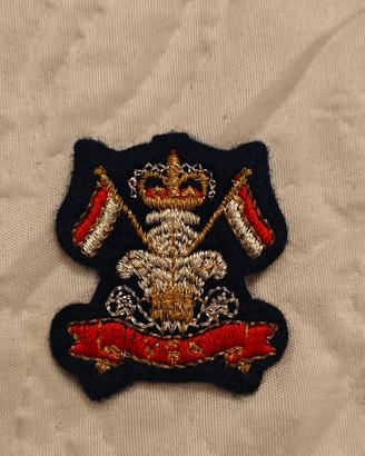 Distintivo nono reggimento britannico