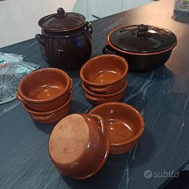 set tegami in ceramica comprese piastre spargifiam