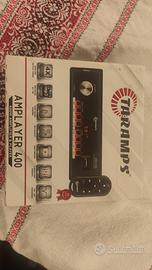 Autoradio stereo taramps amplayer 400 1 din 