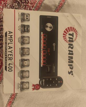 Autoradio stereo taramps amplayer 400 1 din 